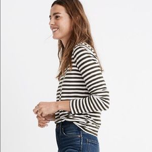 Madewell north side vintage striped long sleeve
